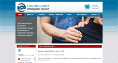 Desktop Screenshot of londonorthounit.org